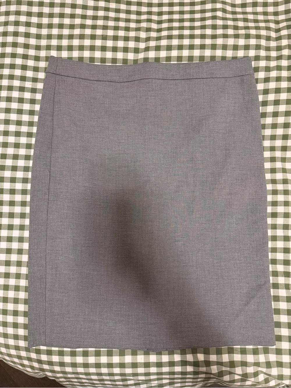 J. Crew Gray Straight Pencil Skirt